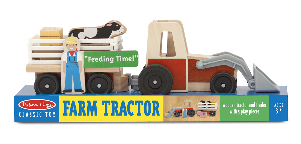 Фермерский трактор с фигурками из серии Классические игрушки  